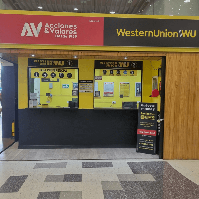 Western Union centro comercial Mayorca Etapa 1 piso 1 local 111