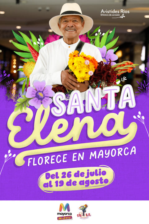 Santa Elena Florece en el centro comercial Mayorca BM