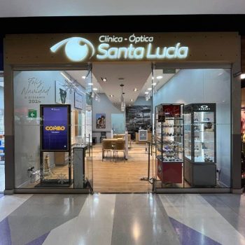 Optica Santa Lucia centro comercial Mayorca Etapa 2 piso 2 local 2068